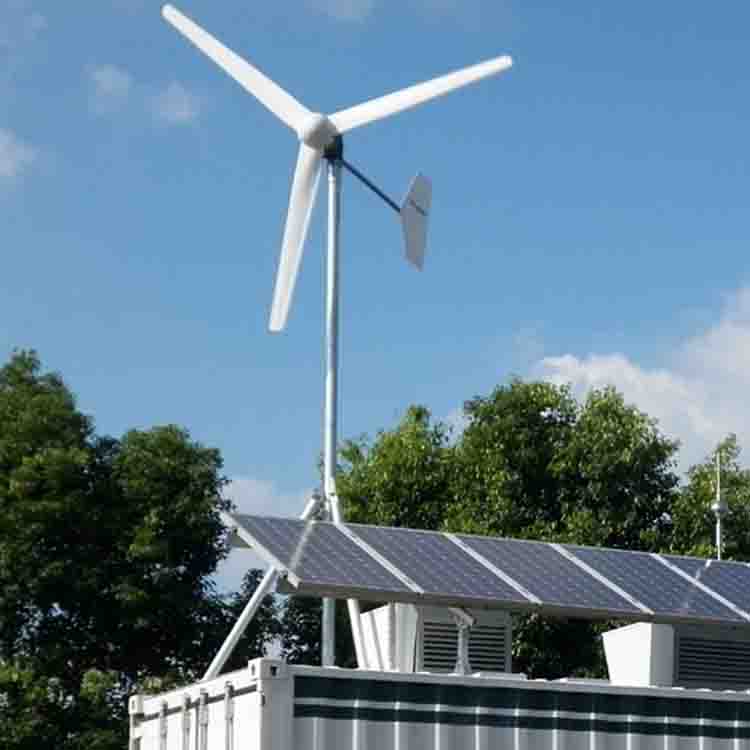setting up a wind turbine at home
