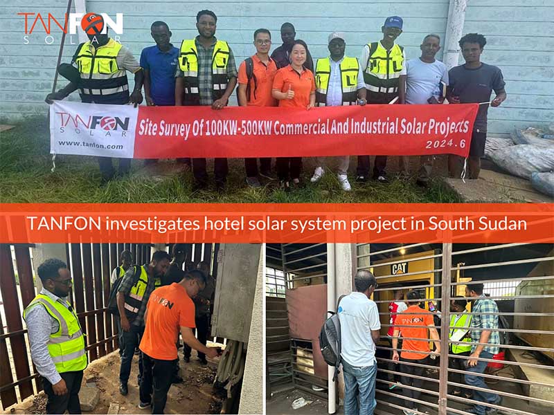 TANFON investigates hotel solar system project in South Sudan