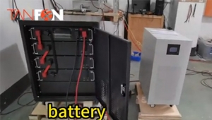 10kw 192v lithium battery solar system connection test