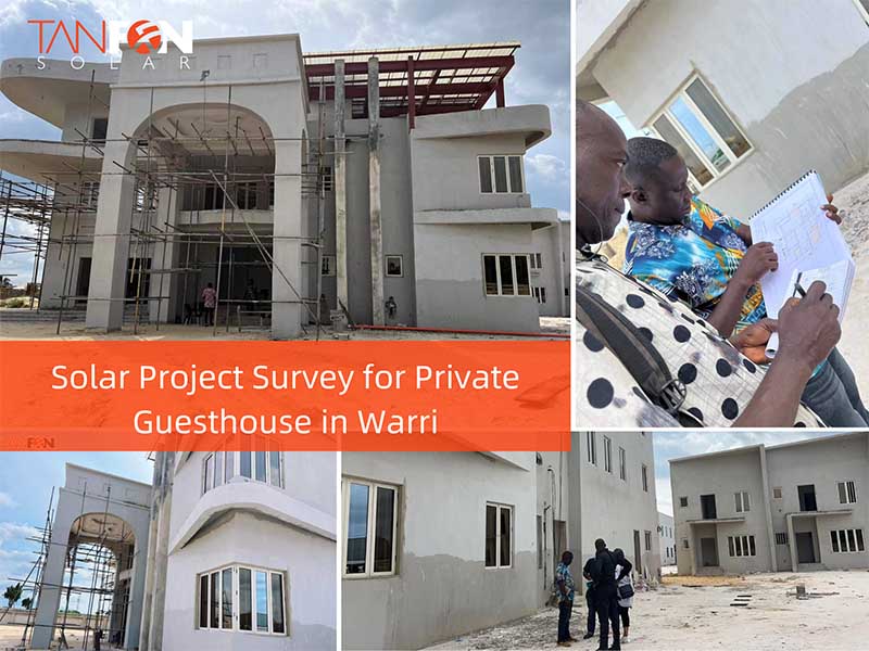 Solar Project Survey for Private Guesthouse in Warri