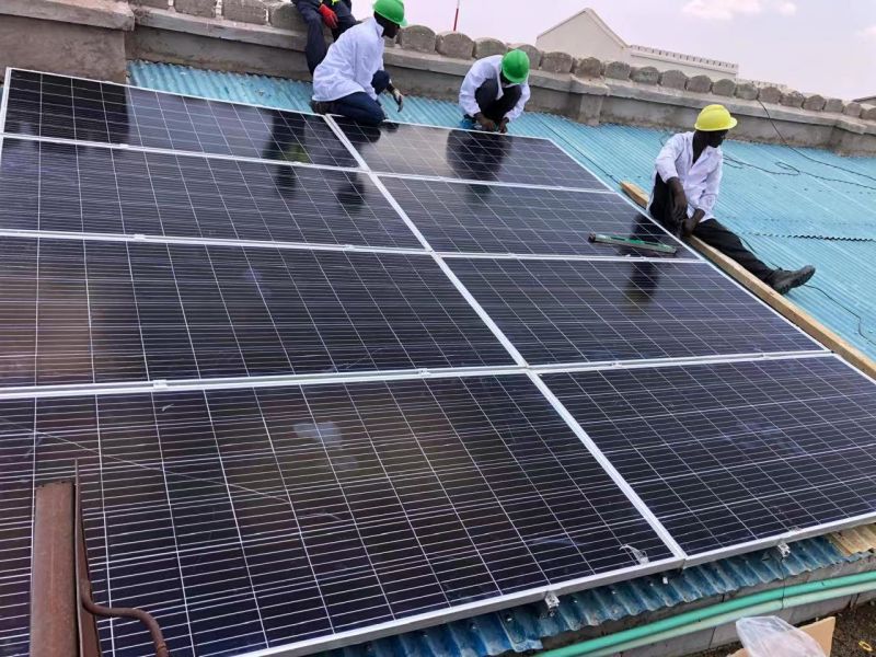 solar energy system installation