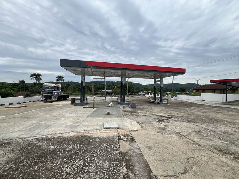 Solar Power System for Gas Station