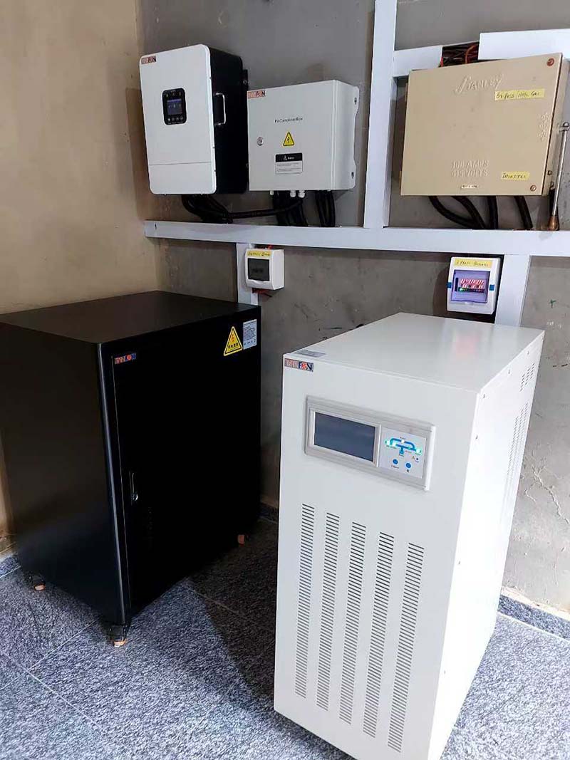 Off Grid Solar Power System for Gas Station in Nigeria